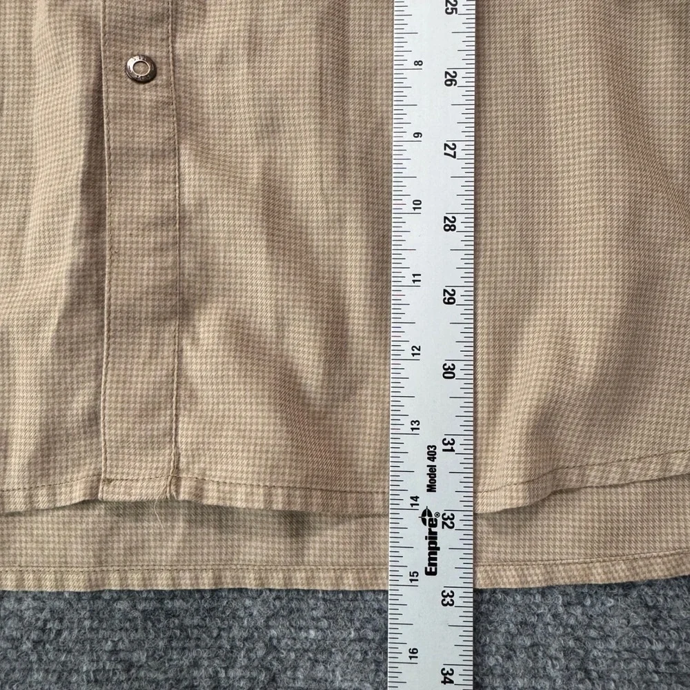5.11 Tactical Mens 2XL Igor Shirt Long Sleeve Snap Button Plaid Houndstooth‎
